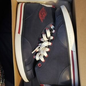 N/A Navy and Red Men's Shoes